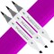 Artfinity Sketch Marker Sets - Set of 3 - Sweet Dream V1-5, Vibrant, Professional, Dye-Based Alcohol Markers for Artists, Drawing, Travel, & More